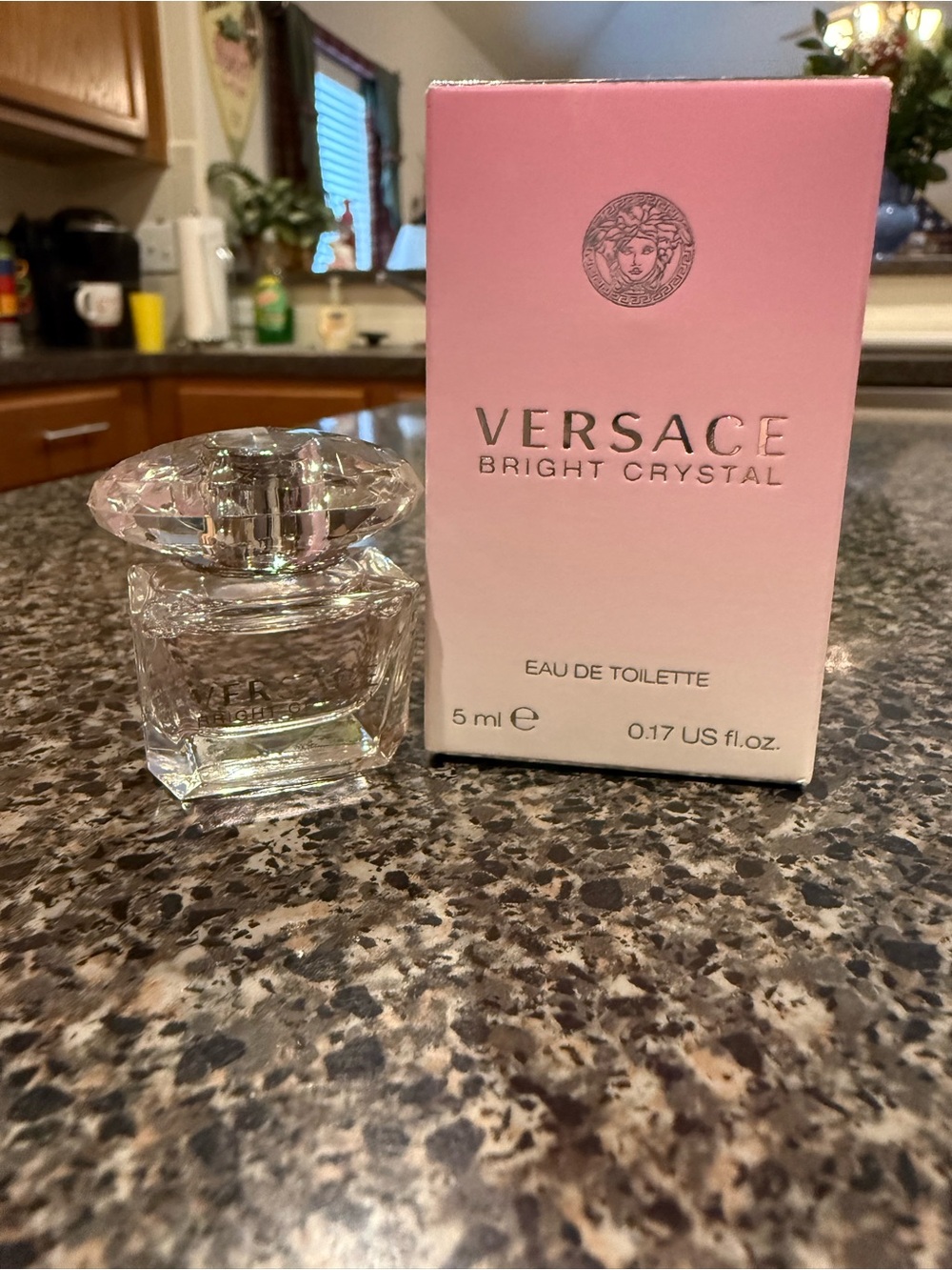 Versace Bright Crystal For Women Eau de Toilette 0.17 oz/ 5 mL